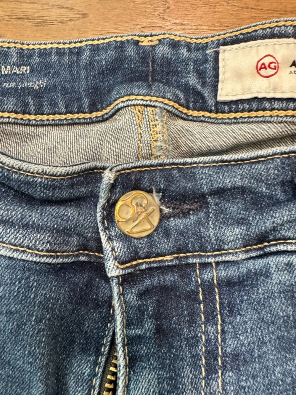 AG Adriano Goldschmied Mari High-Rise Straight Leg Jeans 29R - Picture 7 of 15